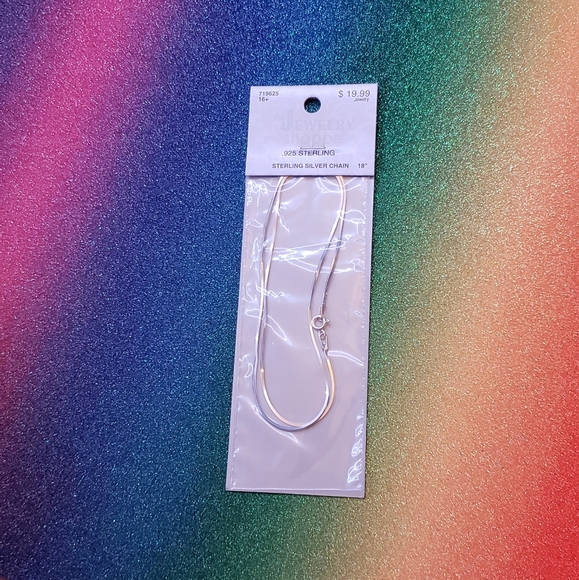 Sterling Silver 925 Chain Necklaces×2 - Picture 2 of 3